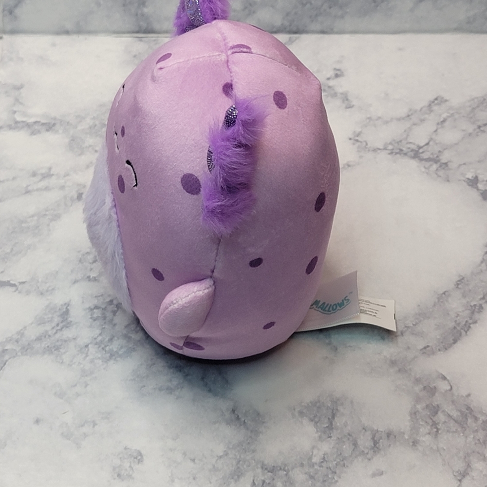 Amala The Axolotl Original Squishmallows Kelly Toy 5 inches Purple Polka-dot - Picture 2 of 7